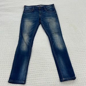Scotch & Soda skinny denim, size 29/32 in Distressed Blue